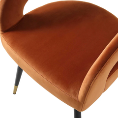 Orange Bentlee Accent Chair