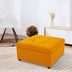 Falan Velvet Ottoman/Poufee Stool