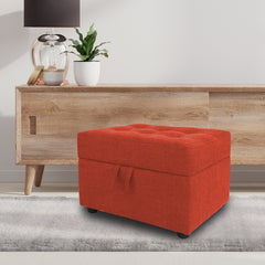 Maisy Velvet Ottoman/Poufee Stool