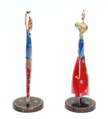 Garba Human Figurine Set Of 2 table decor