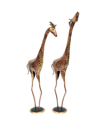 Giraffe Animal set of 2 table decor