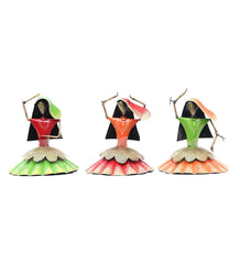 Musician Dolls Figurines Inset of 3 table decor