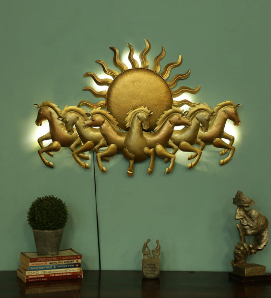 Medium Sunhorse Metal Wall Decor