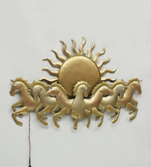 Medium Sunhorse Metal Wall Decor