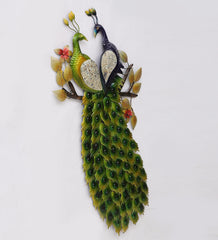 Double Peacock Wall Decor