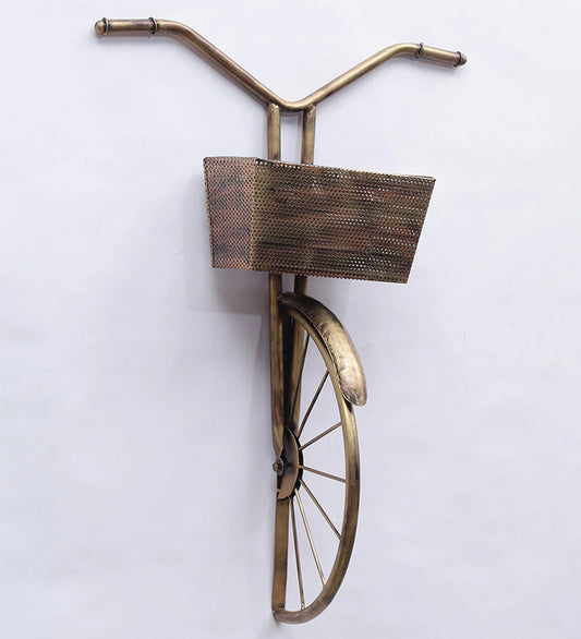 Basket Cycle Wall Decor