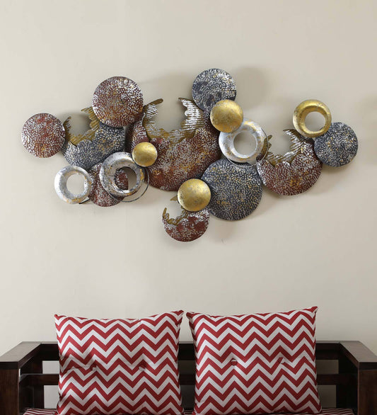 Round Abstract Wall Decor