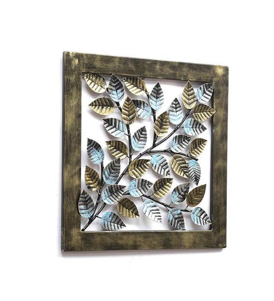 Leaf Frame Wall Decor