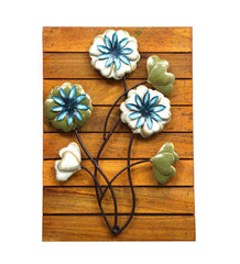 Wooden Flower Wall Decor