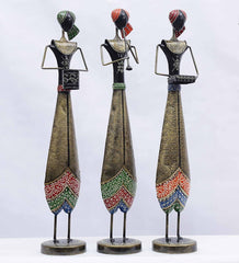 Akera  big Figurine In Multicolour table decor