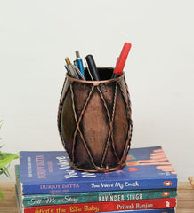 Dholak pen stand table decor