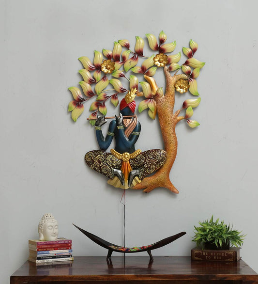 Krishna Tree Panel