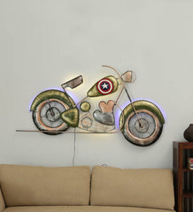 Captain America Bike Wall Decor