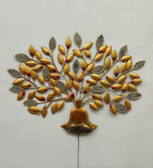 Tree With Mosque Buddha Wall Decor