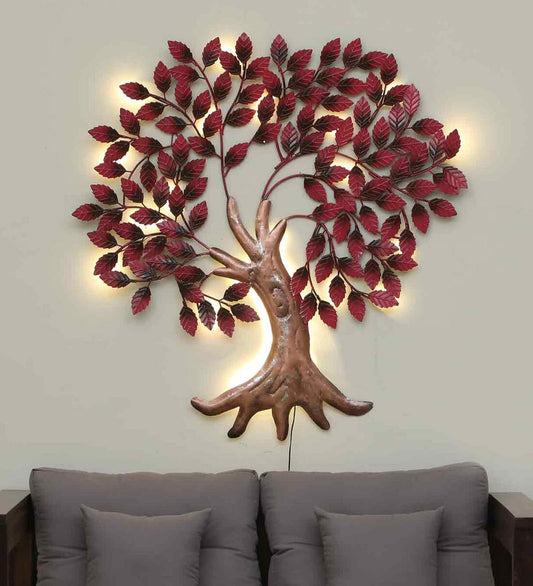 Purple Tree Wall Decor