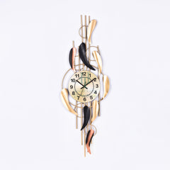 Stylish Black & Gold Wall clock