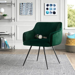 Aesthetic Velvet Accent Chair