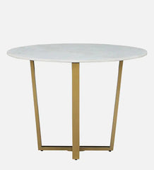 U Frame Metal Dining Table