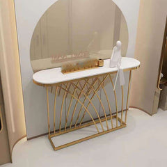 Aureum Accent Metal Console