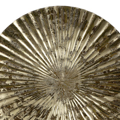 Gold Foil Hammered Wall Decor Set of 3