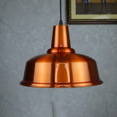 Big Boss in Copper Hanging Light