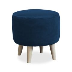 Parker Velvet Ottoman/Poufee Stool