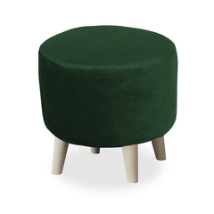 Parker Velvet Ottoman/Poufee Stool