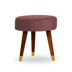 Callum Velvet Ottoman/Poufee Stool