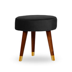 Callum Velvet Ottoman/Poufee Stool