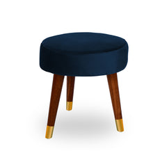 Callum Velvet Ottoman/Poufee Stool