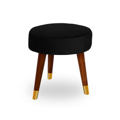 Callum Velvet Ottoman/Poufee Stool