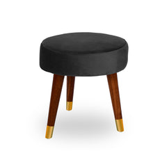 Callum Velvet Ottoman/Poufee Stool