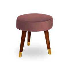 Callum Velvet Ottoman/Poufee Stool