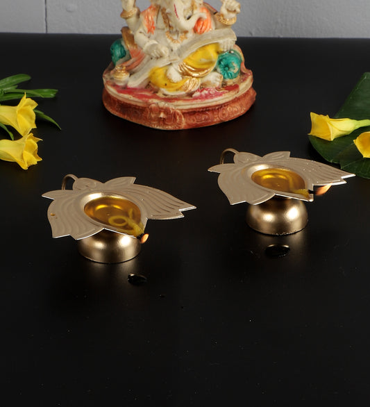 Gold Lotus Dia Set of 2