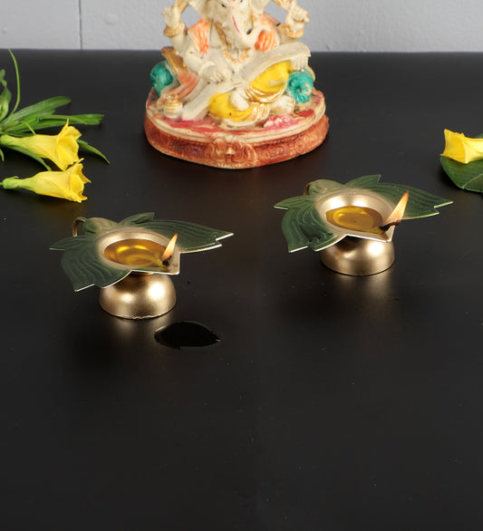 Green Lotus Dia Set of 2