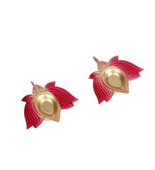 Red Lotus Dia Set of 2