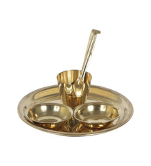 Small Bhog Thaal Set of 4