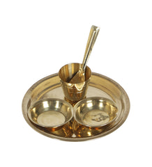 Small Bhog Thaal Set of 4