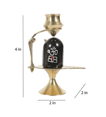 Brass Small Shivling