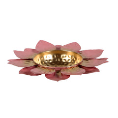 Pink & Gold Flower Urli