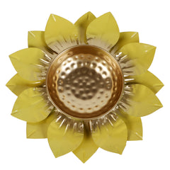 Yellow & Gold Flower Urli