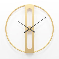 Modern Gold Wall Clock
