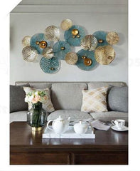 Creative Teal Metal Wall Art & Wall Decor