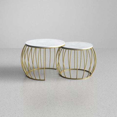 Round End Nesting Tables – Dekorspace