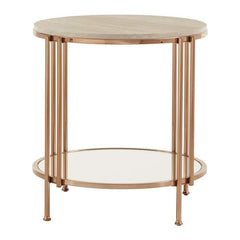 Amelia Round Marble Nesting Tables