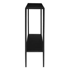 Regan Black Metal Console Table