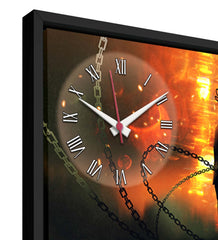 Amazing Rich Printed Analog MDF Modern Wall Clock