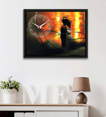 Amazing Rich Printed Analog MDF Modern Wall Clock