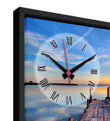 Beautiful Scenery Printed Analog MDF Modern Wall Clock