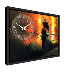 Amazing Rich Printed Analog MDF Modern Wall Clock